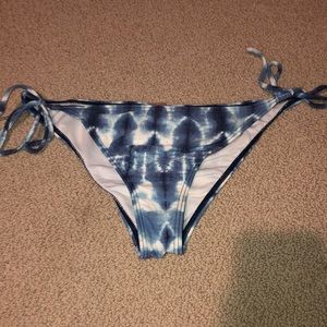 Billabong cheekier tie die bikini bottoms
